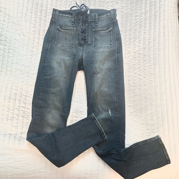 McGuire Lace-Up Jeans